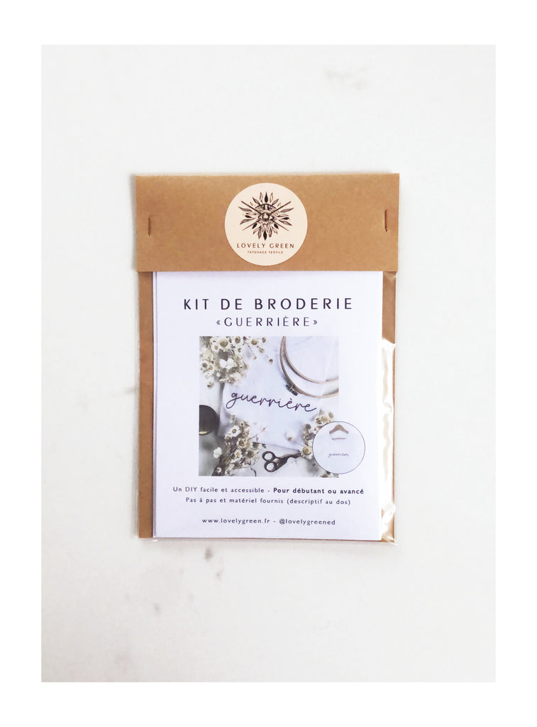 MIDI KIT DE BRODERIE - GUERRIÈRE